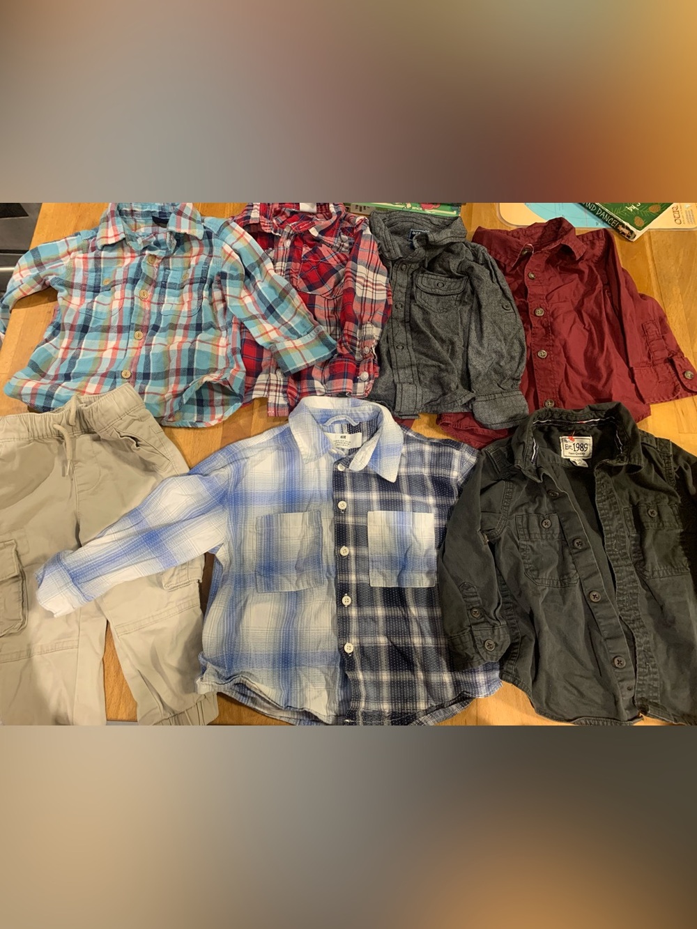 Boys 18-25 month package- button downs